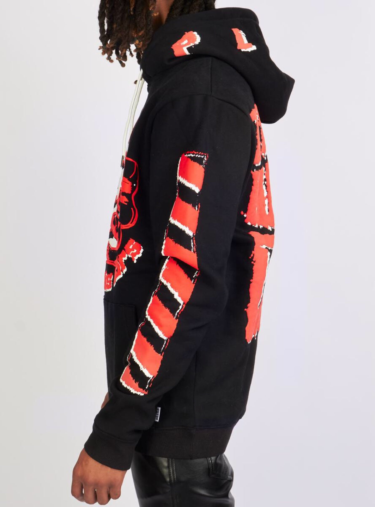 Politics Hoodie - Robertson - Black And Red - 302