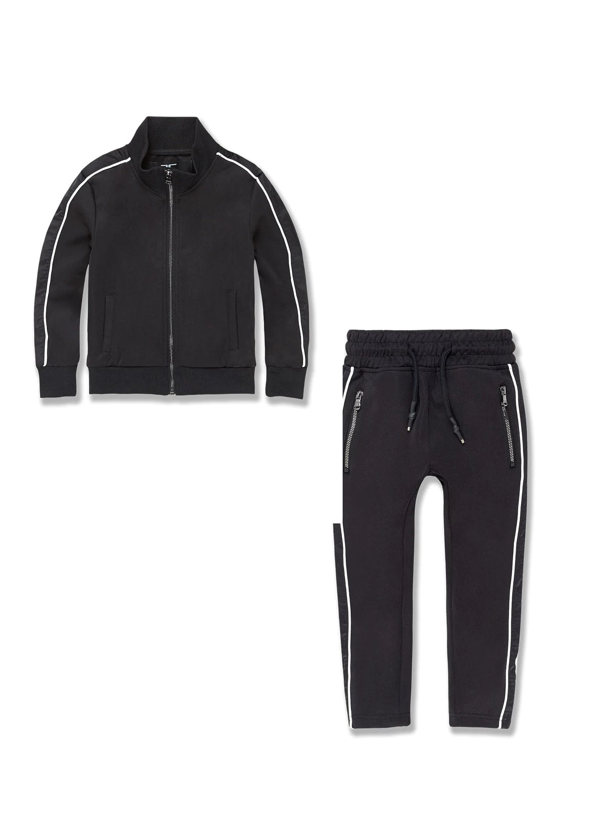 Jordan Craig Kids Track Suit - Core Track - Black - 8542TK