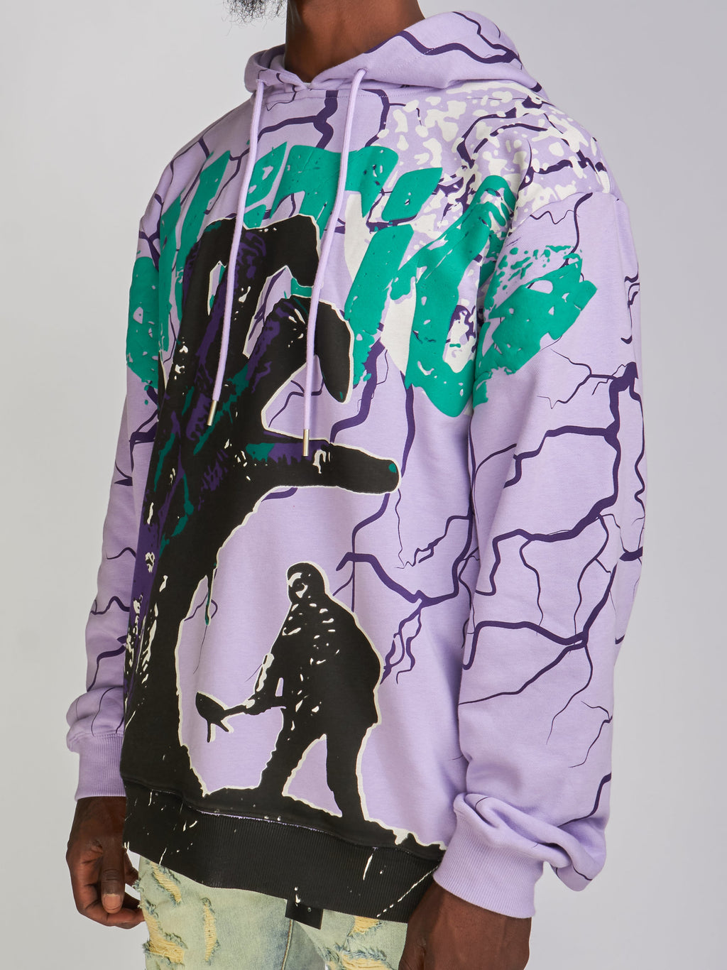 Politics Hoodie - Donovan - Purple - 303