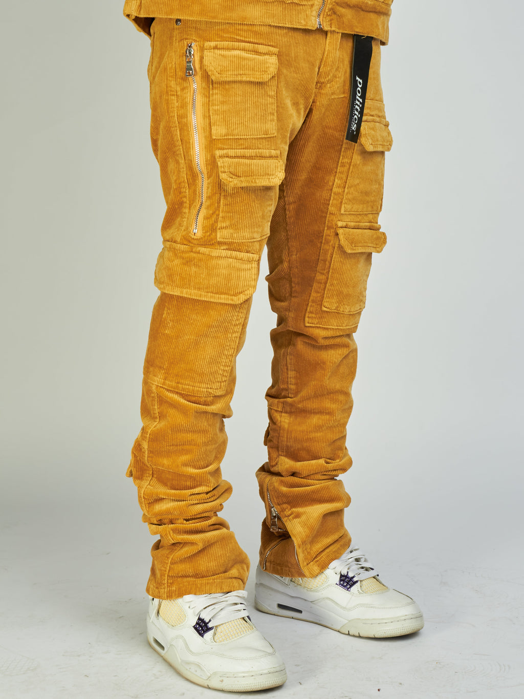 Politics Jeans - Murphy Corduroy Cargo - Khaki - 516