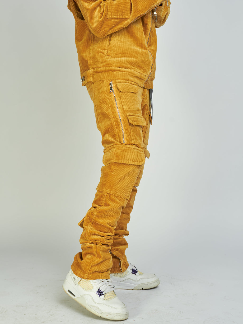 Politics Jeans - Murphy Corduroy Cargo - Khaki - 516