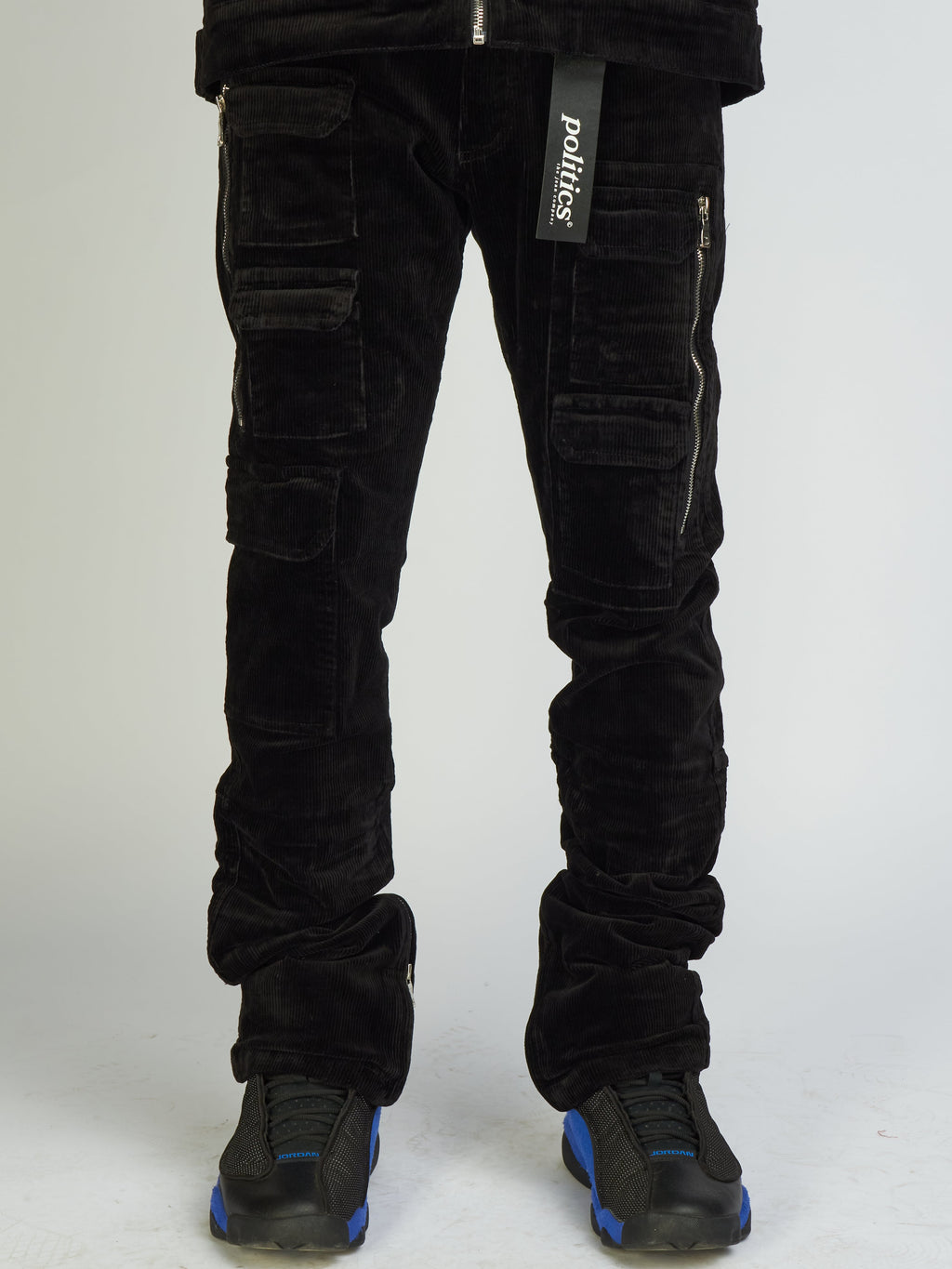 Politics Jeans - Murphy Corduroy Cargo - Black - 515