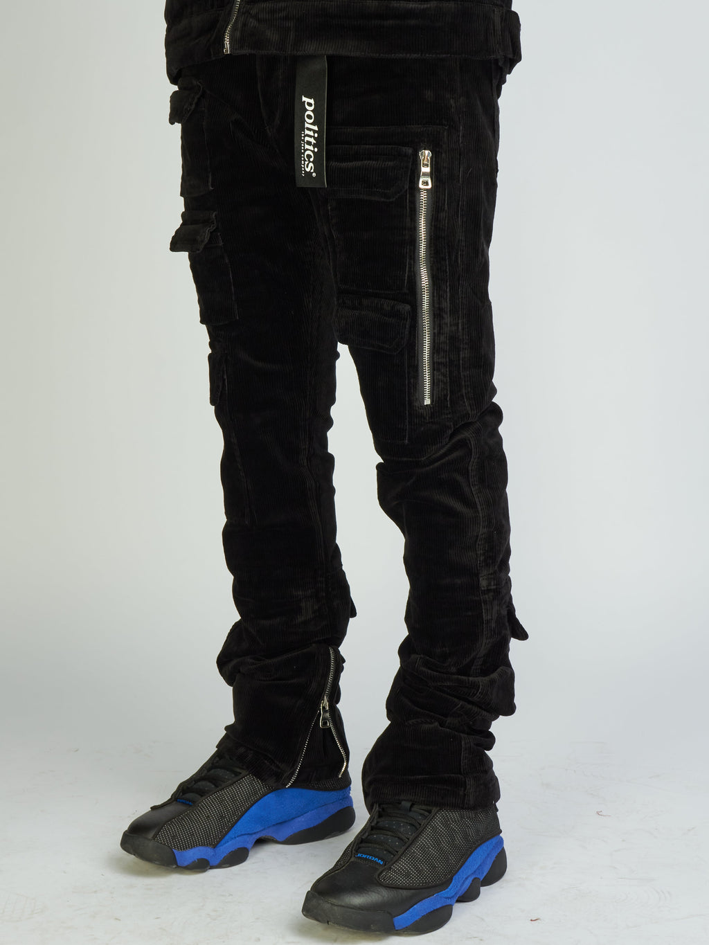Politics Jeans - Murphy Corduroy Cargo - Black - 515
