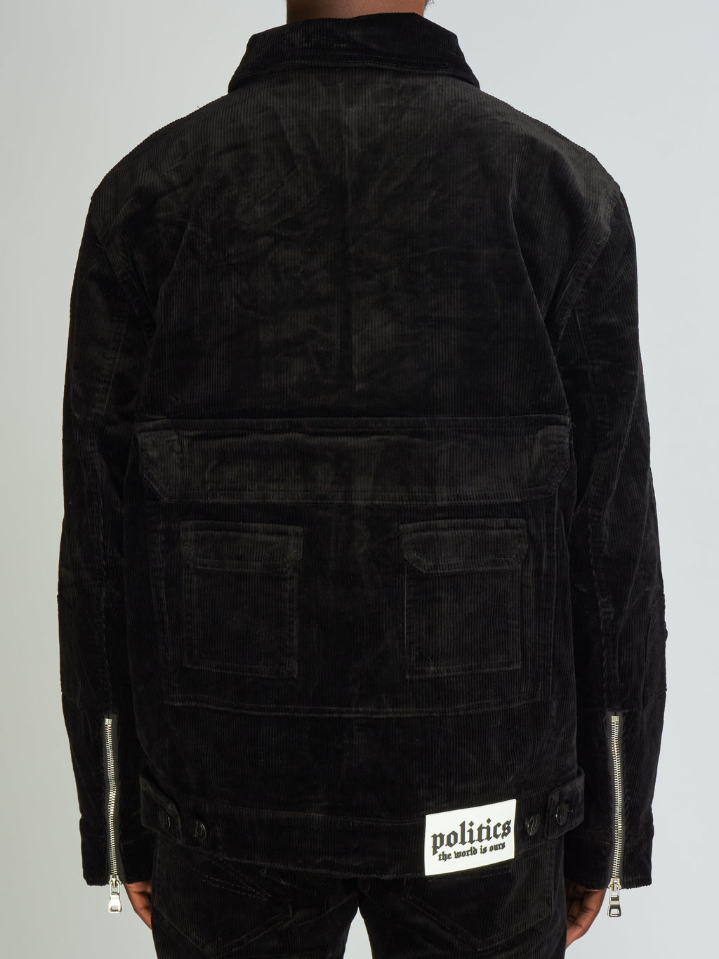 Politics Jacket - Murphy Corduroy - Black - 541
