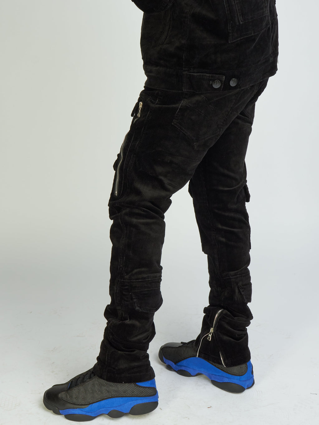 Politics Jeans - Murphy Corduroy Cargo - Black - 515