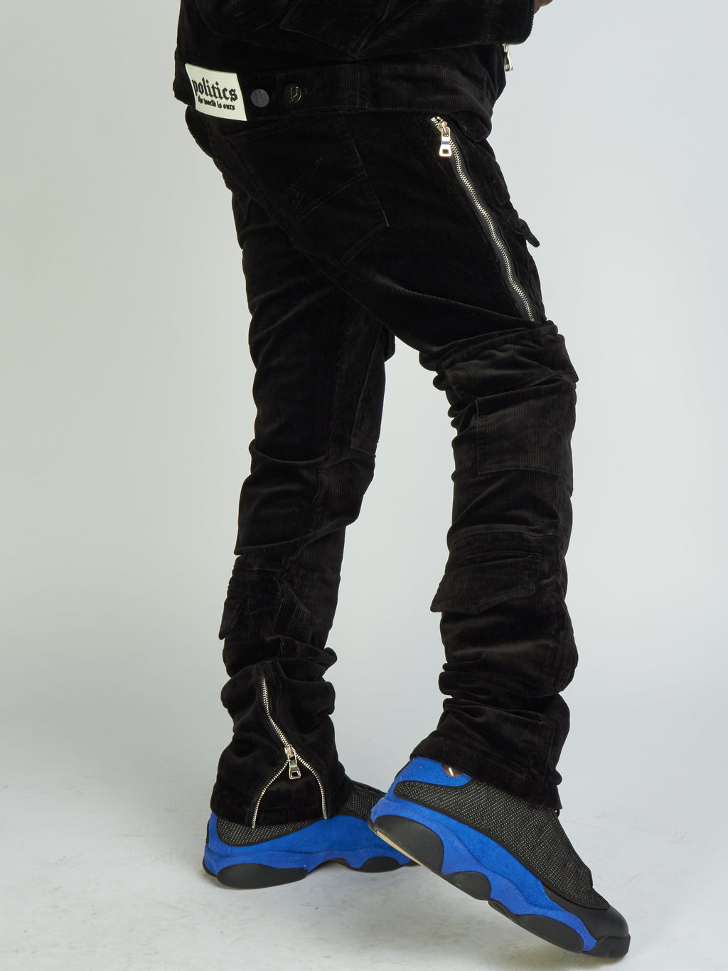 Politics Jeans - Murphy Corduroy Cargo - Black - 515