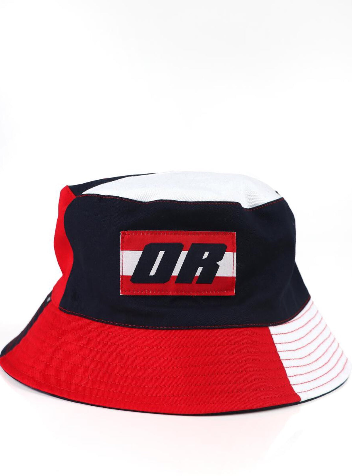 Outrank Hat - Sail Or Bail Bucket - Red, White And Navy - ORHAT19
