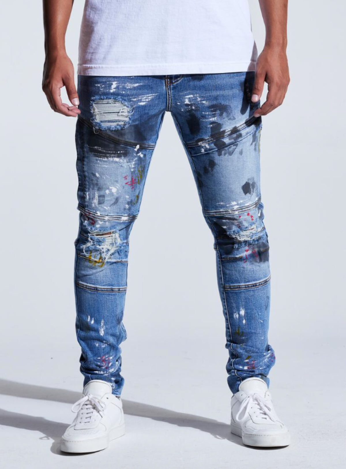 Crysp Denim Jeans - Kurt - Indigo - CRYSPSP221-107