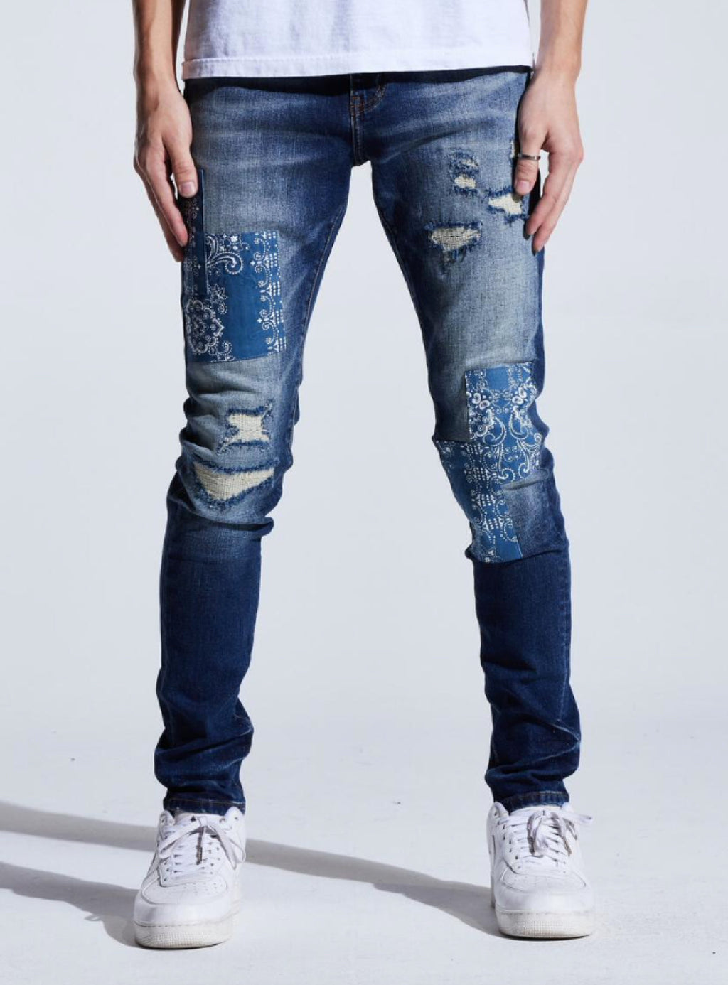 Crysp Denim Jeans - Charter - Blue - CRYSPSP221-124