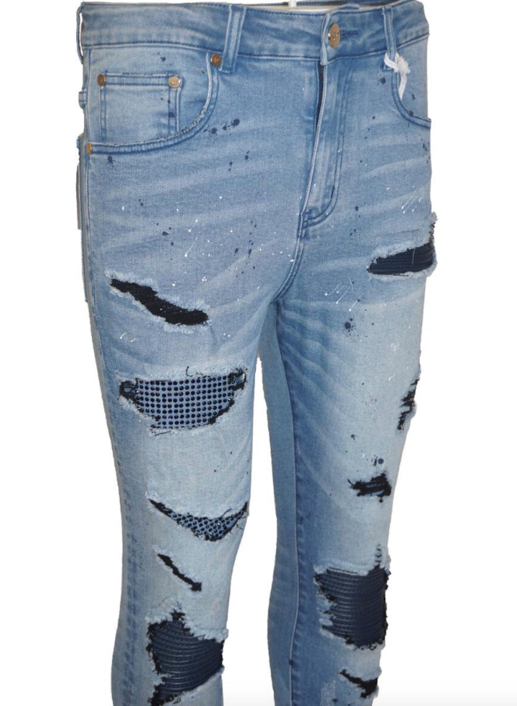 Ferrari Massari Jeans - Kingpin Hustler Blue