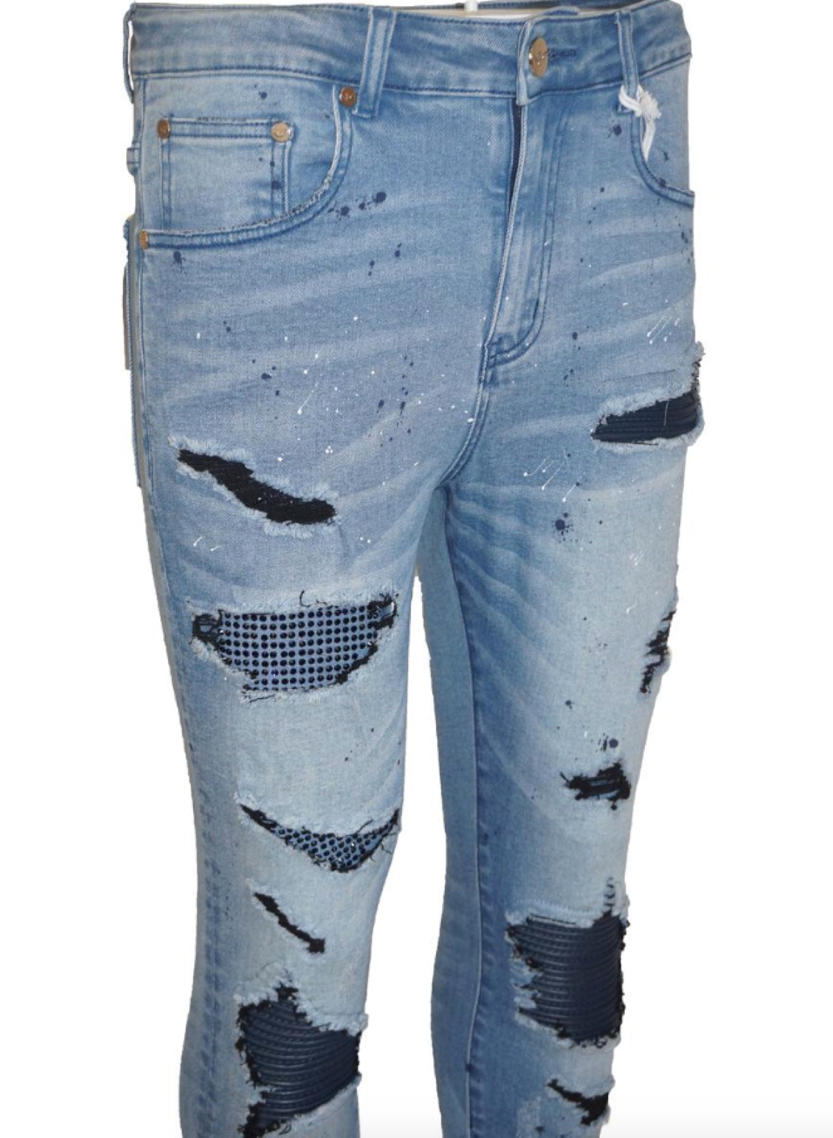 Ferrari Massari Jeans - Kingpin Hustler Blue