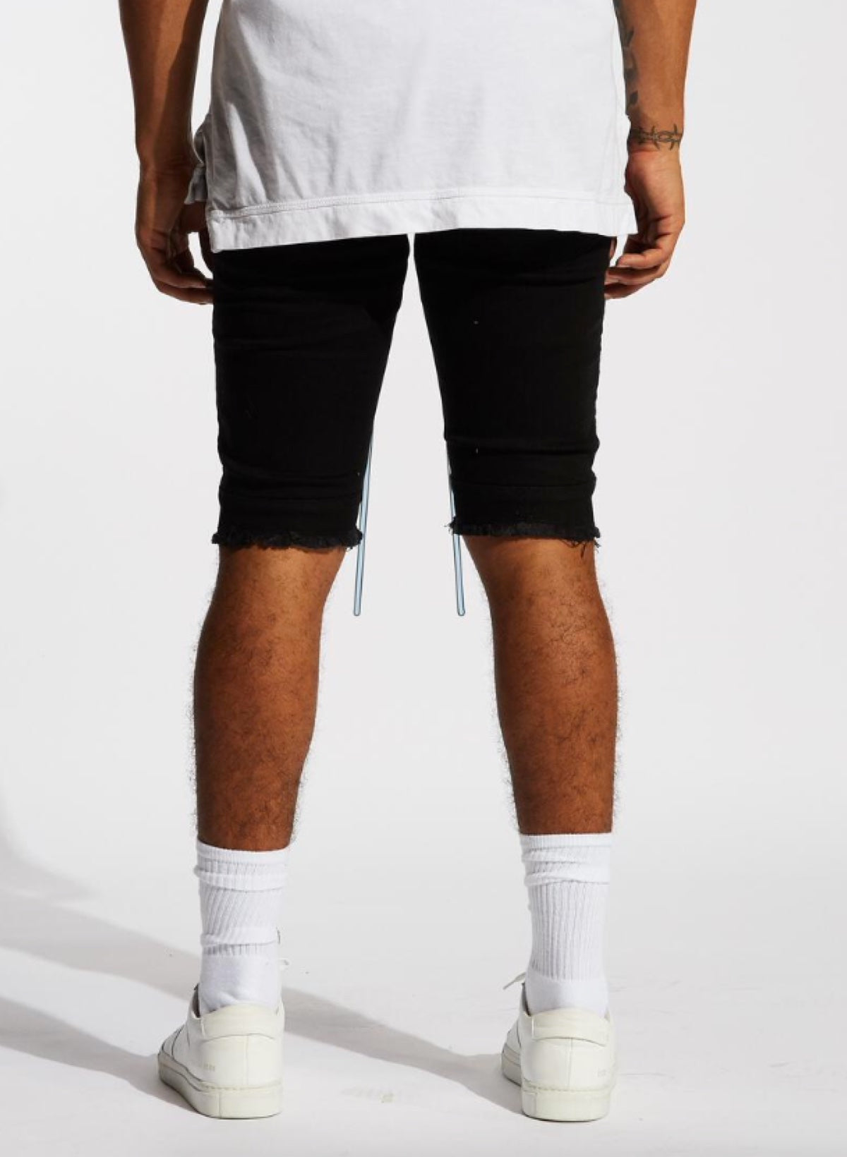 Lifted Anchors Denim Shorts - Aphex - Black - LASP221-47