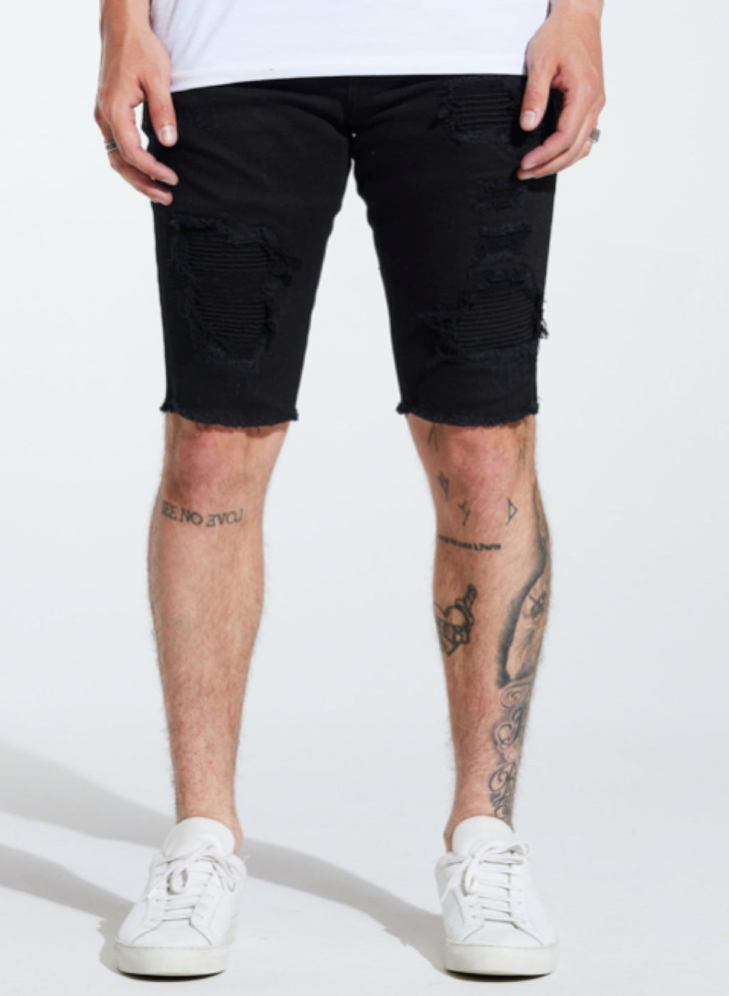 Embellish Shorts - Spencer - Black - EMBSPNCR-SHRT