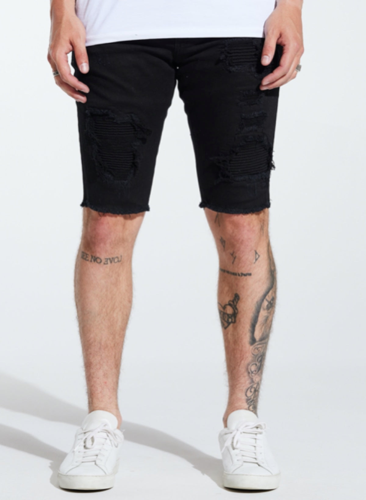 Embellish Shorts - Spencer - Black - EMBSPNCR-SHRT