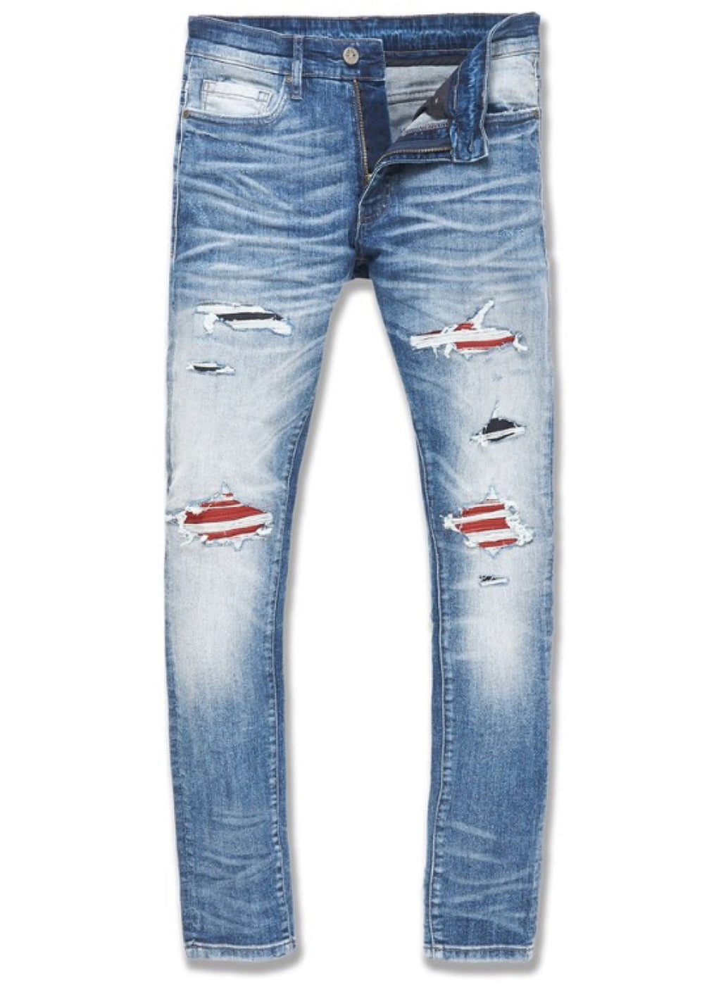 Jordan Craig Jeans - Biker - Aged Wash - JR1023