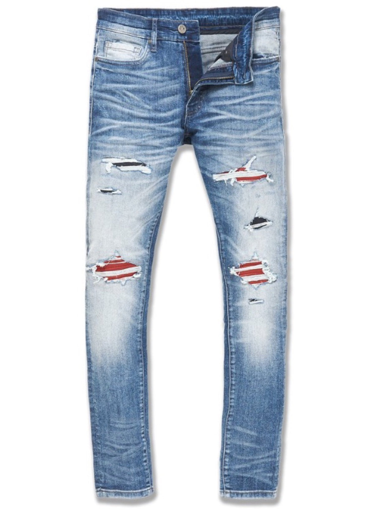 Jordan Craig Jeans - Biker - Aged Wash - JR1023