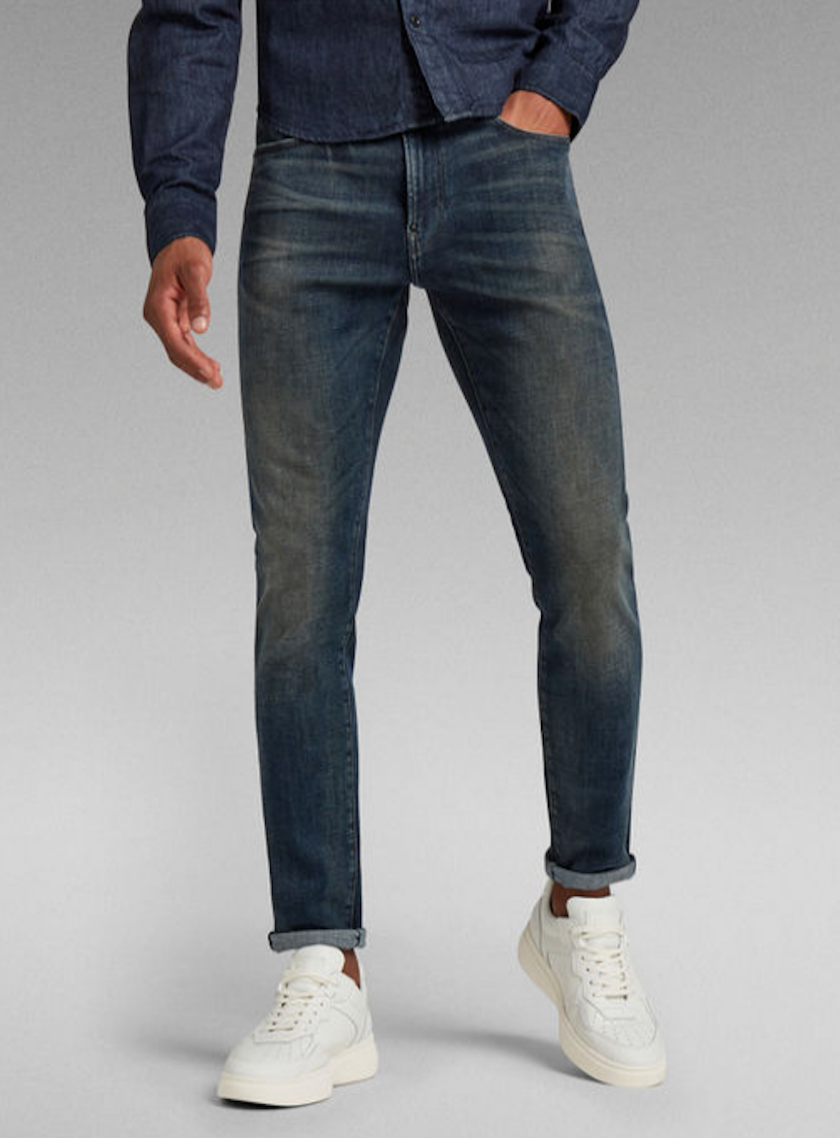 G-Star Jeans - Revend FWD Skinny - Antic Nebulas - D20071-C051