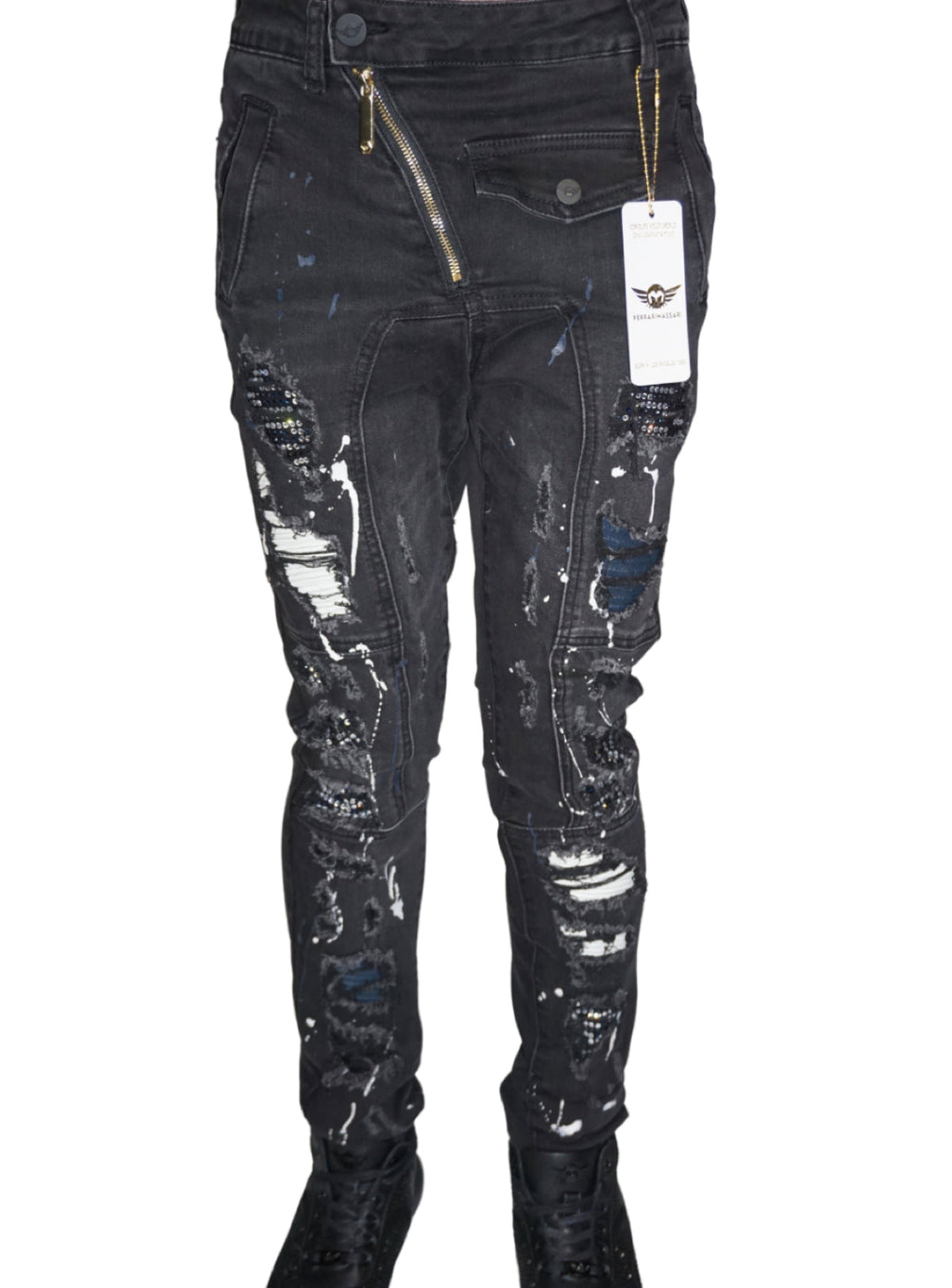Ferrari Massari Jeans - Modern Hustler - Black