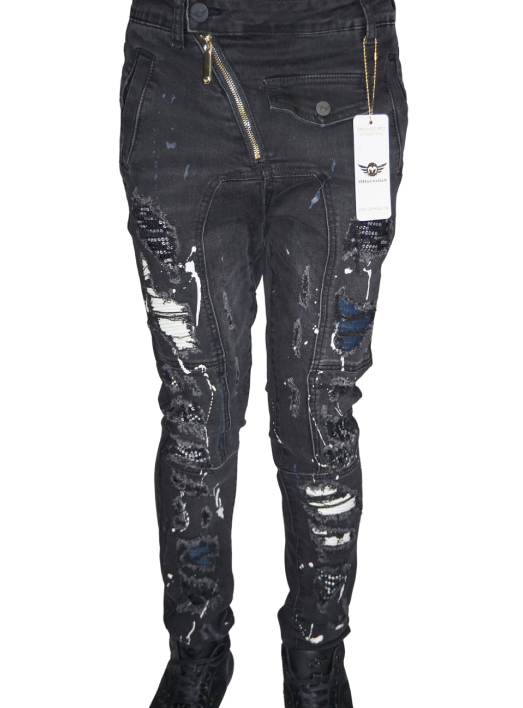 Ferrari Massari Jeans - Modern Hustler - Black