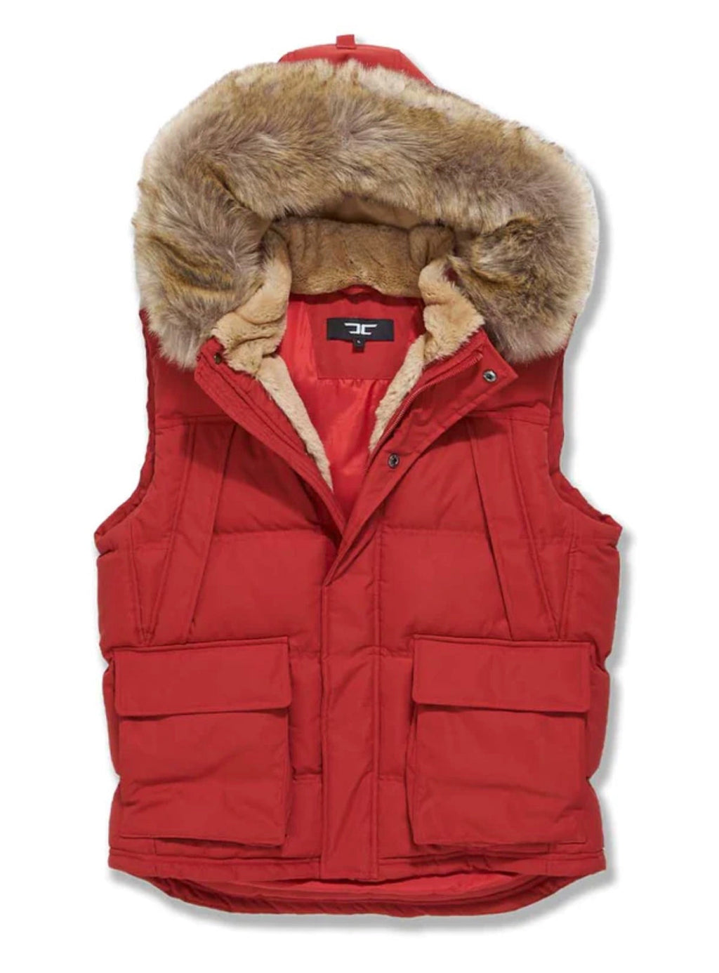 Jordan Craig Puffer Vest - Yukon - Red - 9371V