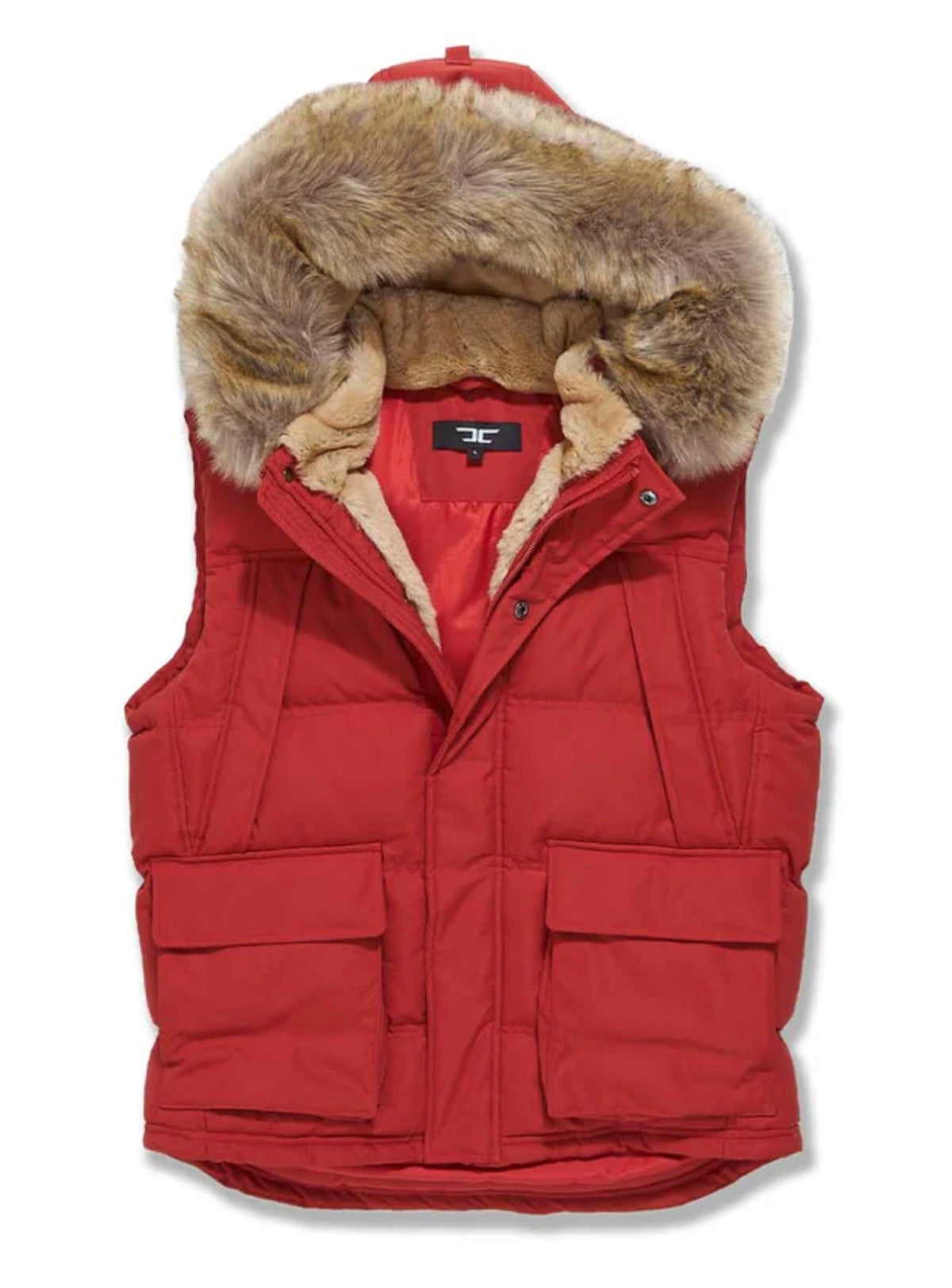 Jordan Craig Puffer Vest - Yukon - Red - 9371V