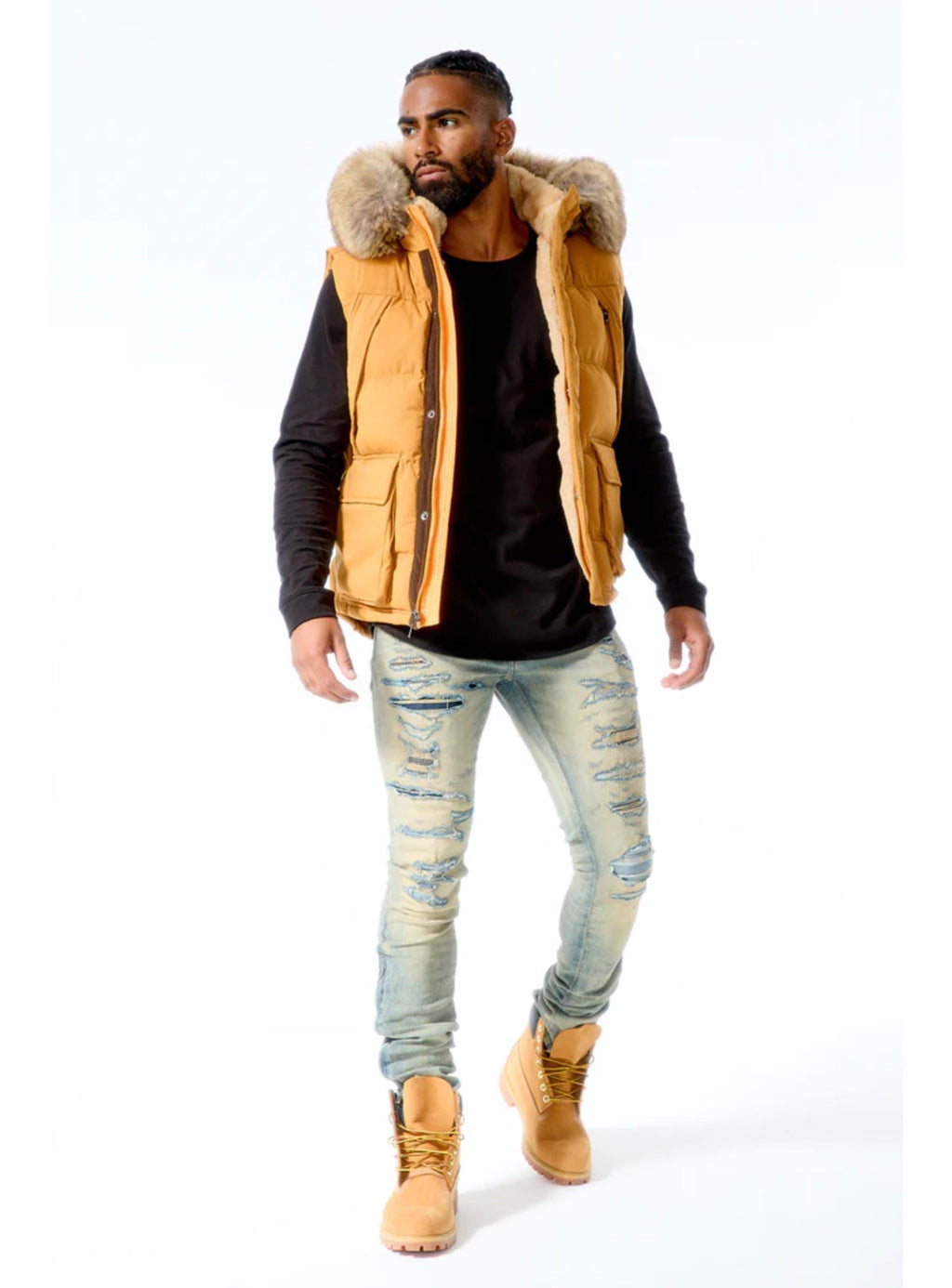 Jordan Craig Puffer Vest - Yukon - Wheat - 9371V