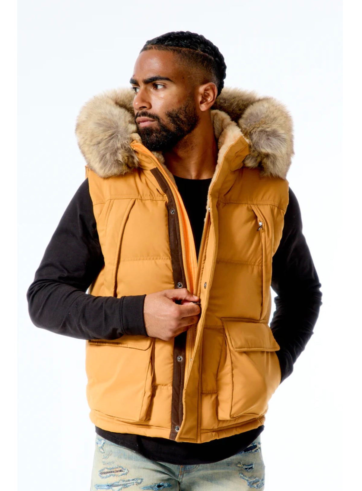 Jordan Craig Puffer Vest - Yukon - Wheat - 9371V