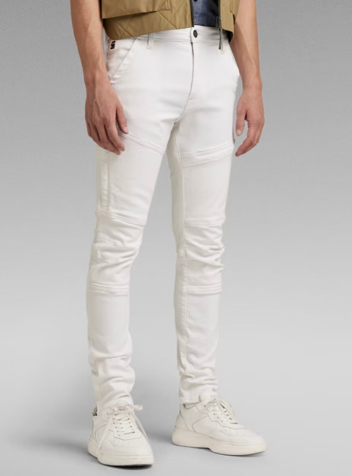 G-Star Jeans - Rackam 3D Skinny - White - D06763