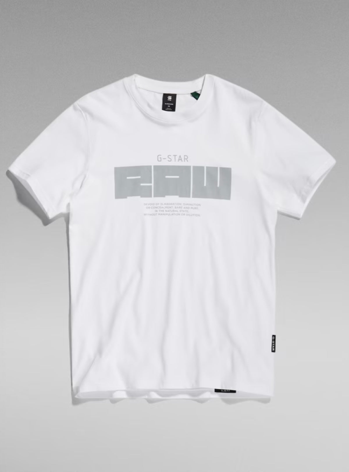 G-Star T-Shirt - RAW Graphic Slim - White - D21538