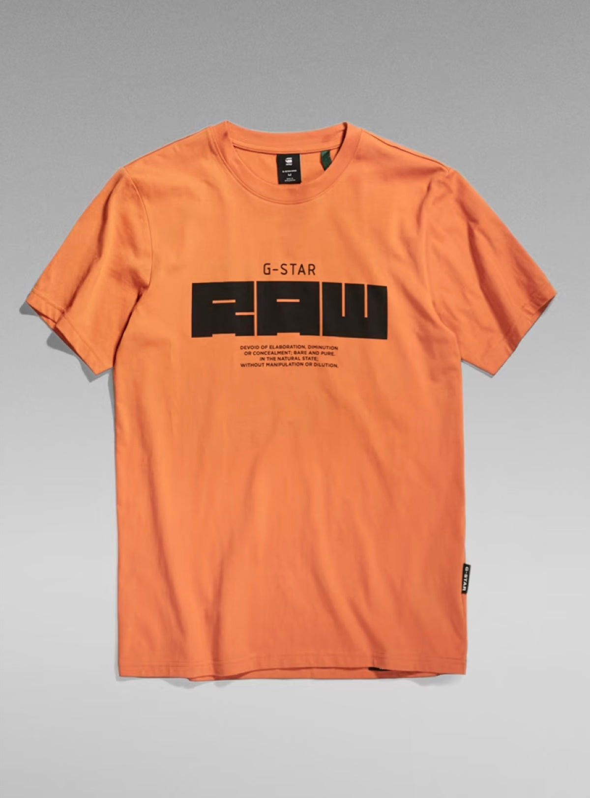 G-Star T-Shirt - RAW Graphic Slim - Burned Orange - D21538