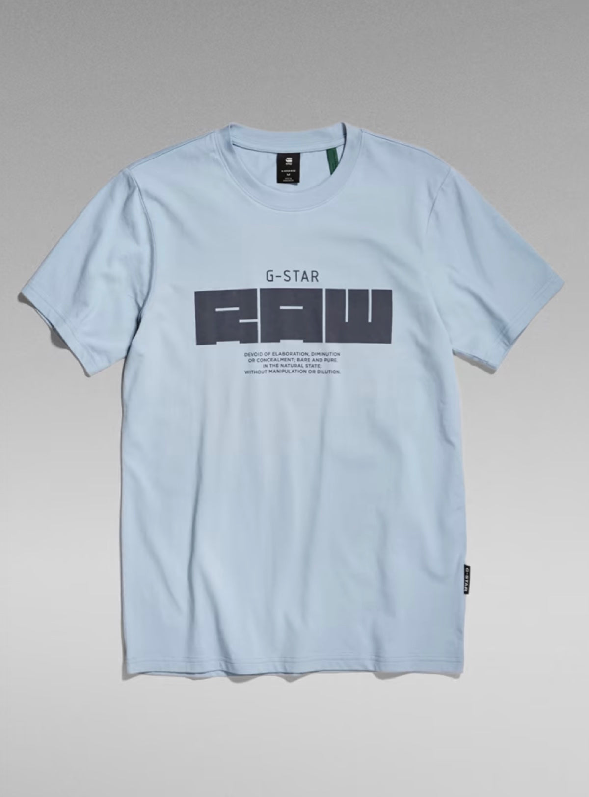 G-Star T-Shirt - RAW Graphic Slim - Faze Blue - D21538