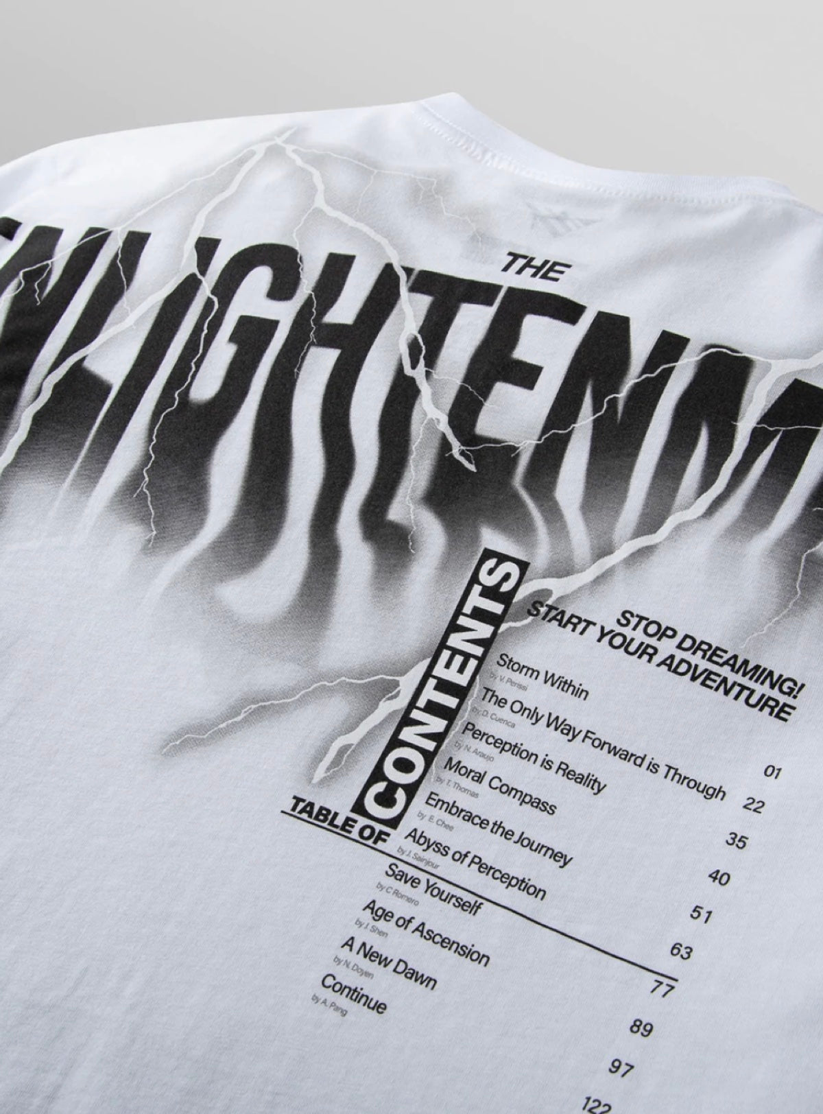 Paper Plane T-Shirt - Enlightened - White - 200169