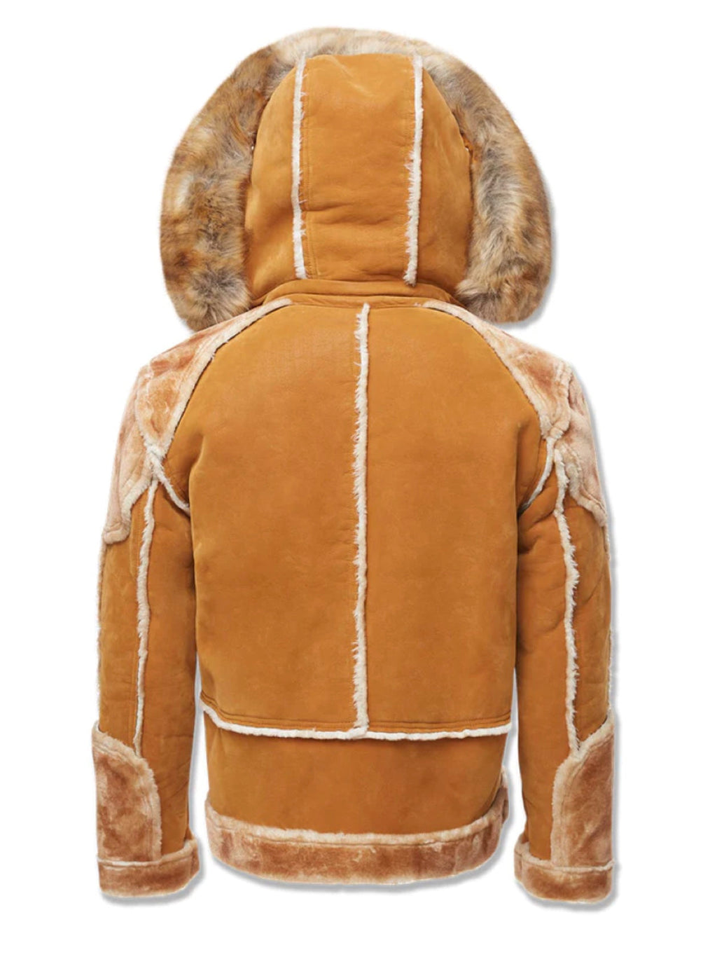 Jordan Craig Jacket - Shearling Moto - Cognac - 91590