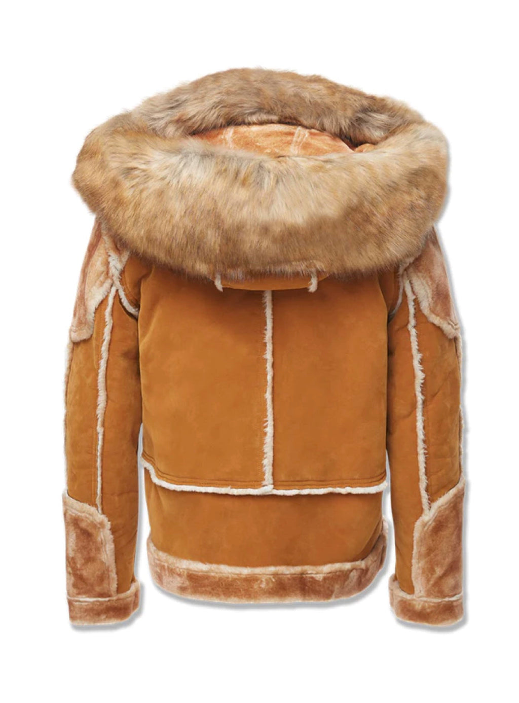 Jordan Craig Jacket - Shearling Moto - Cognac - 91590