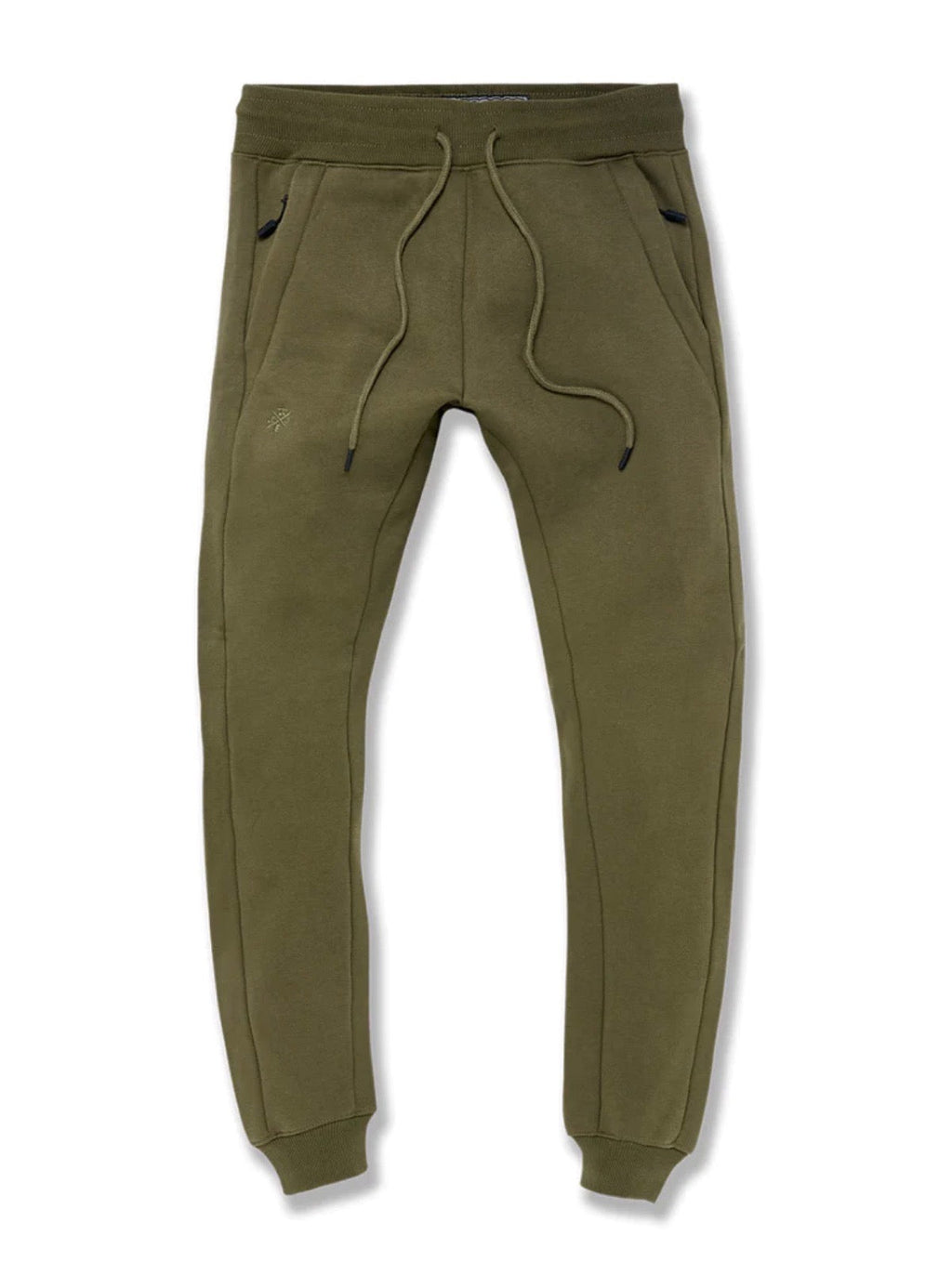Jordan Craig Jogger Set - Uptown Fleece Lined - Olive - 8720H