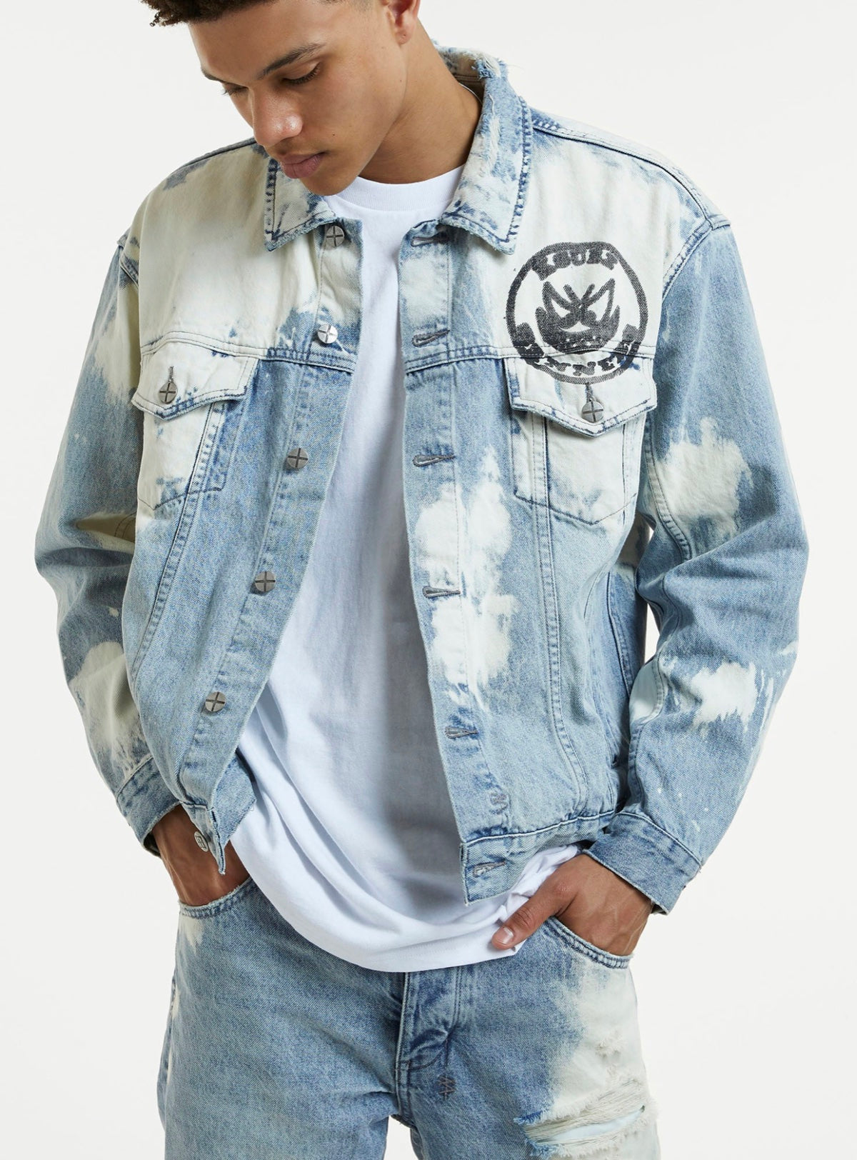 Ksubi Denim Jacket - Oh G Oktane - Blue - 5000005211