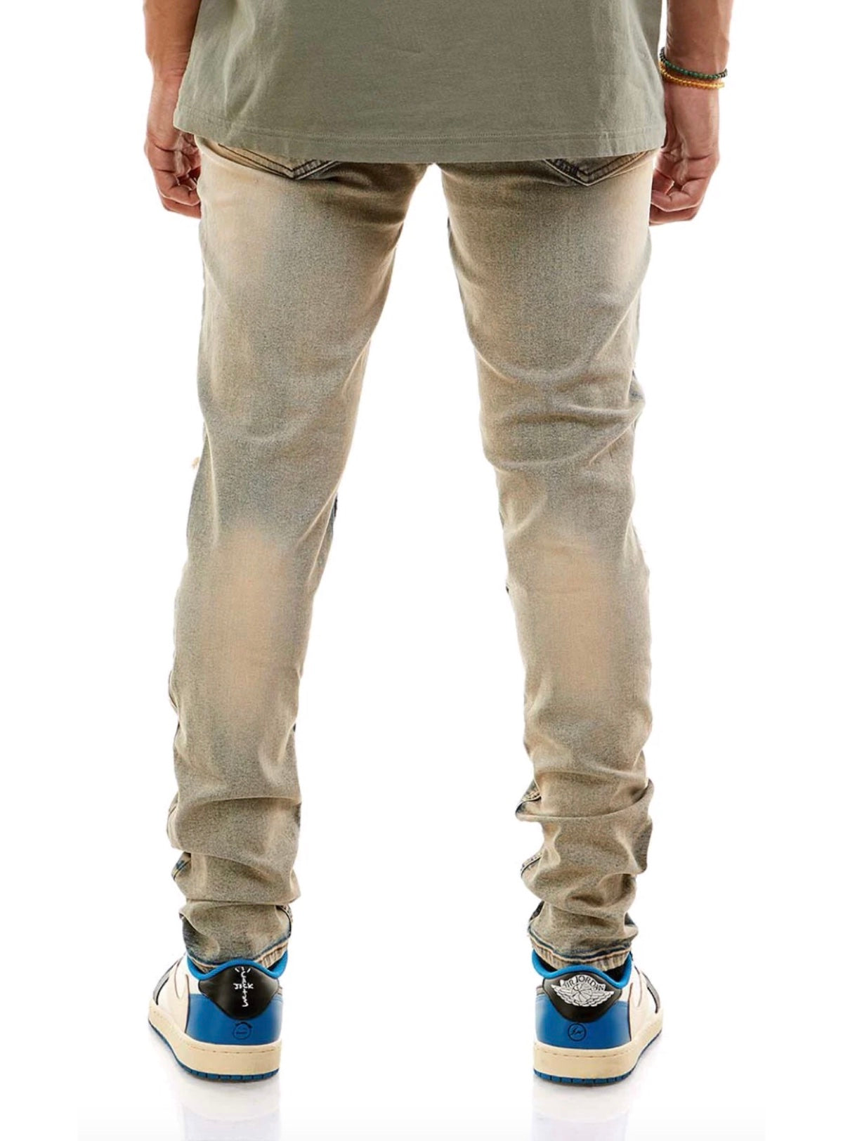 Kdnk Jeans - Robo - Multi Panelled - Vintage Md. Blue - KND4480