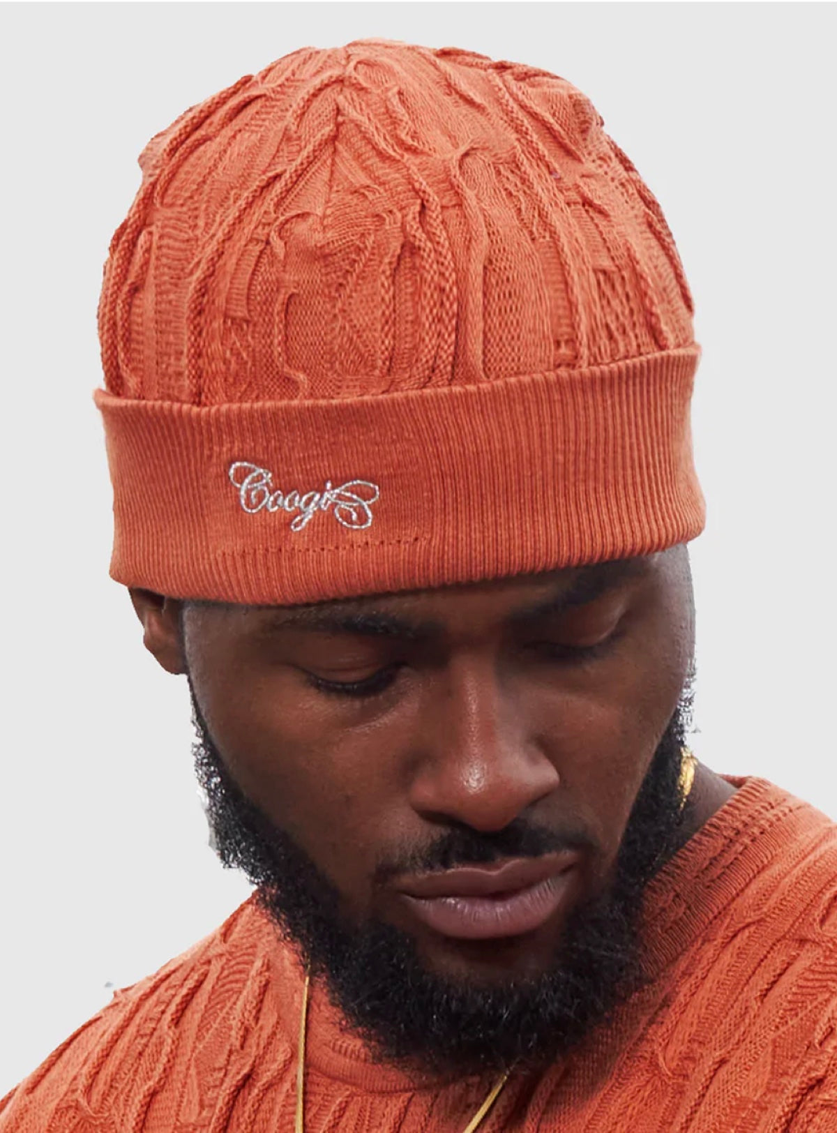 Coogi Beanie - Rust - C92106