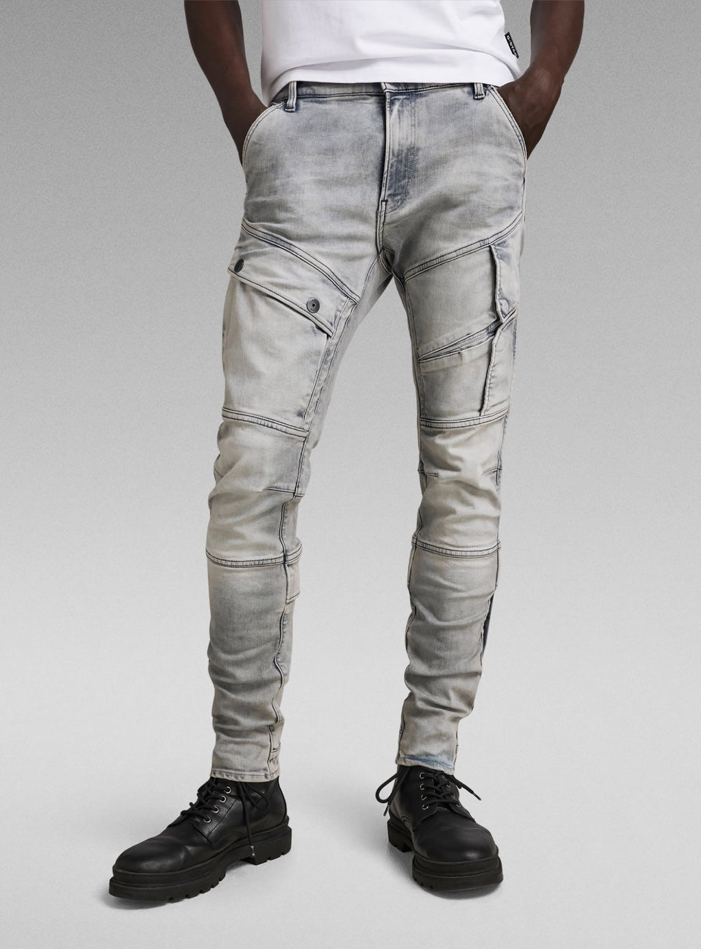 G-Star Jeans - Airblaze 3D Skinny - Antic Faded Radium - D16129-9882