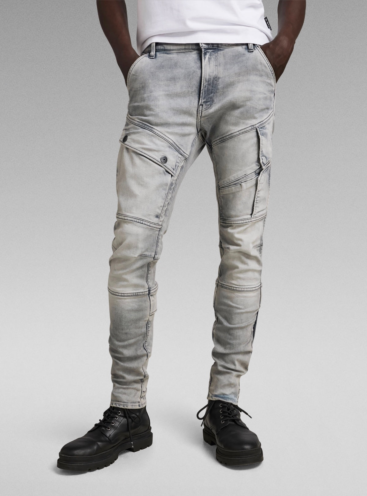 G-Star Jeans - Airblaze 3D Skinny - Antic Faded Radium - D16129-9882