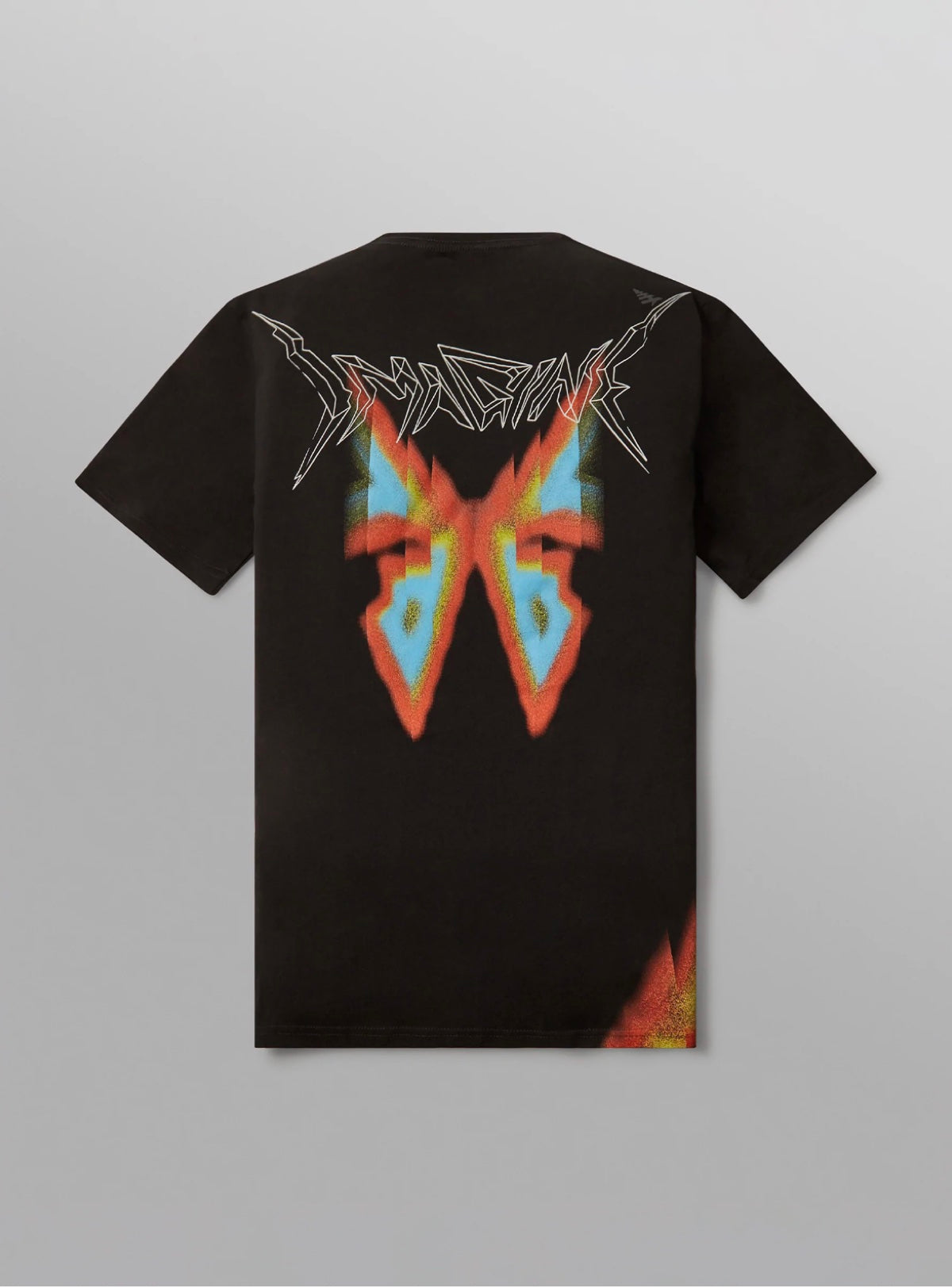 Paper Plane T-Shirt - Imagine - Black - 200196