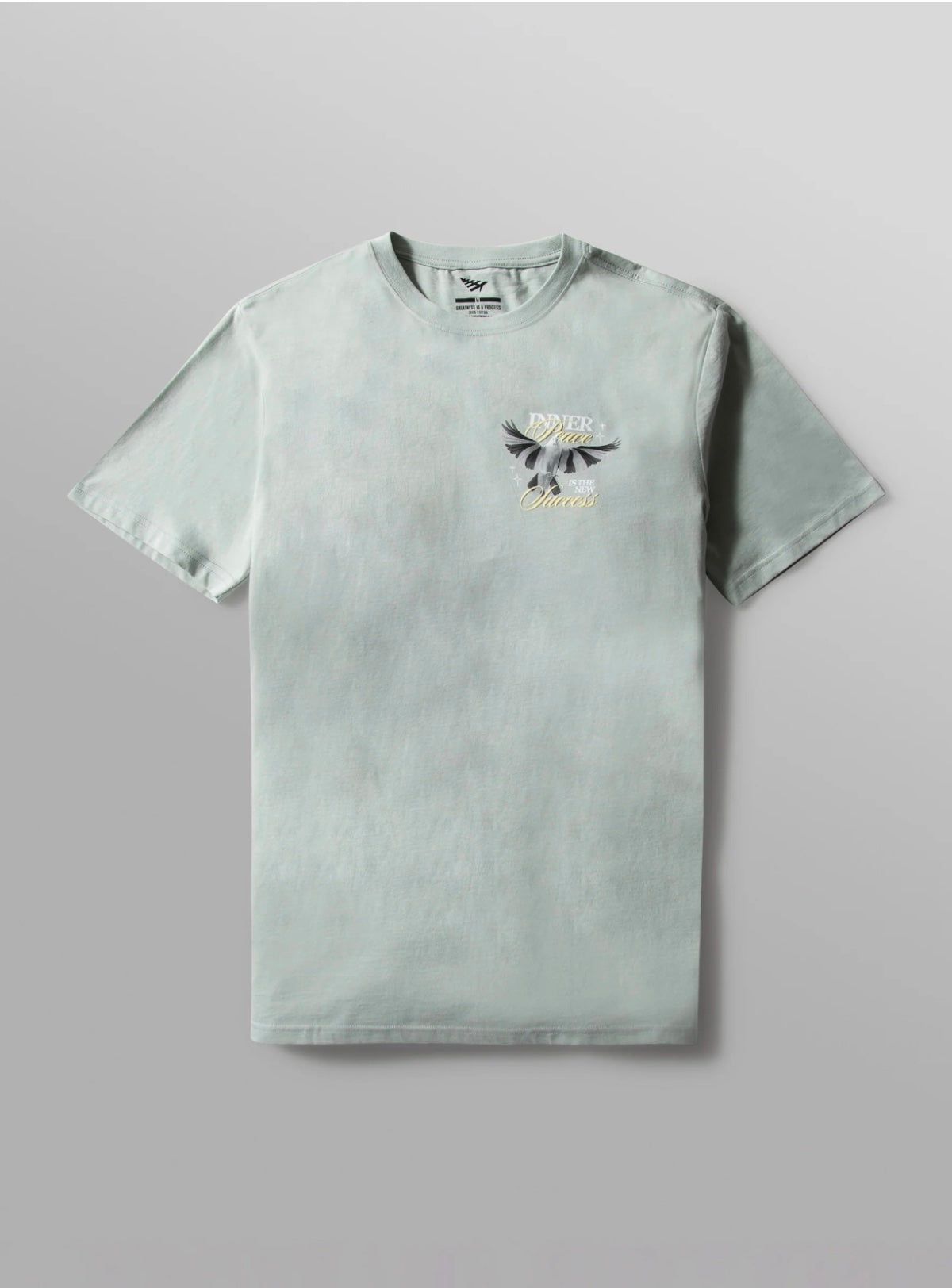 Paper Plane T-Shirt - Inner Peace - Steel - 200200