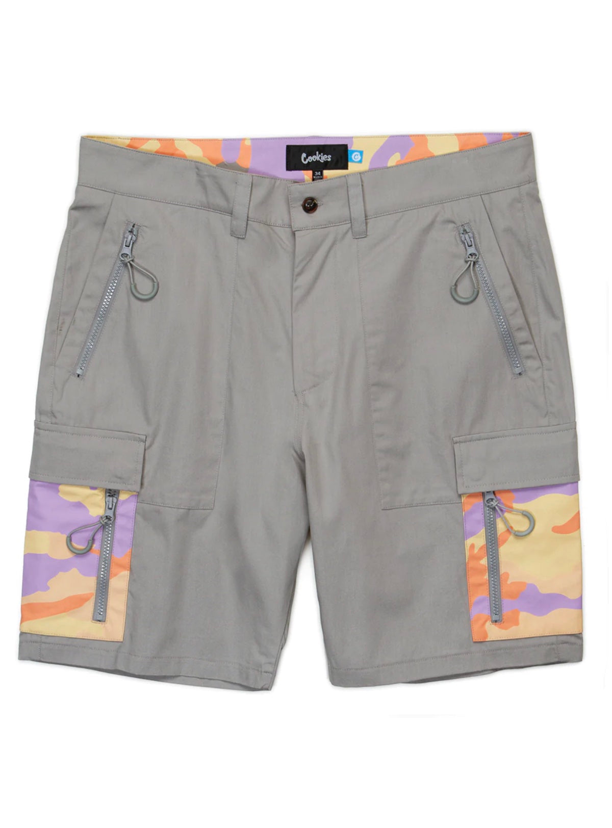 Cookies Shorts - Fresh Air Cargo - Heather Grey - 1565B6782