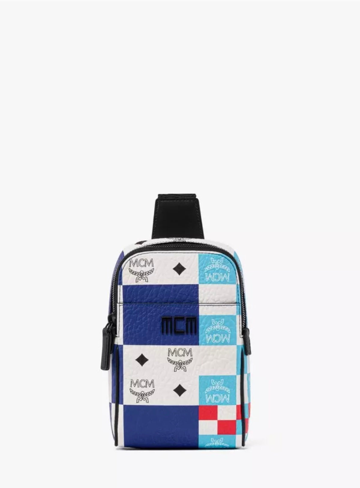 MCM Bag - Mini Tech Sling Checkerboard - Multi - MMLDSTC01MT001