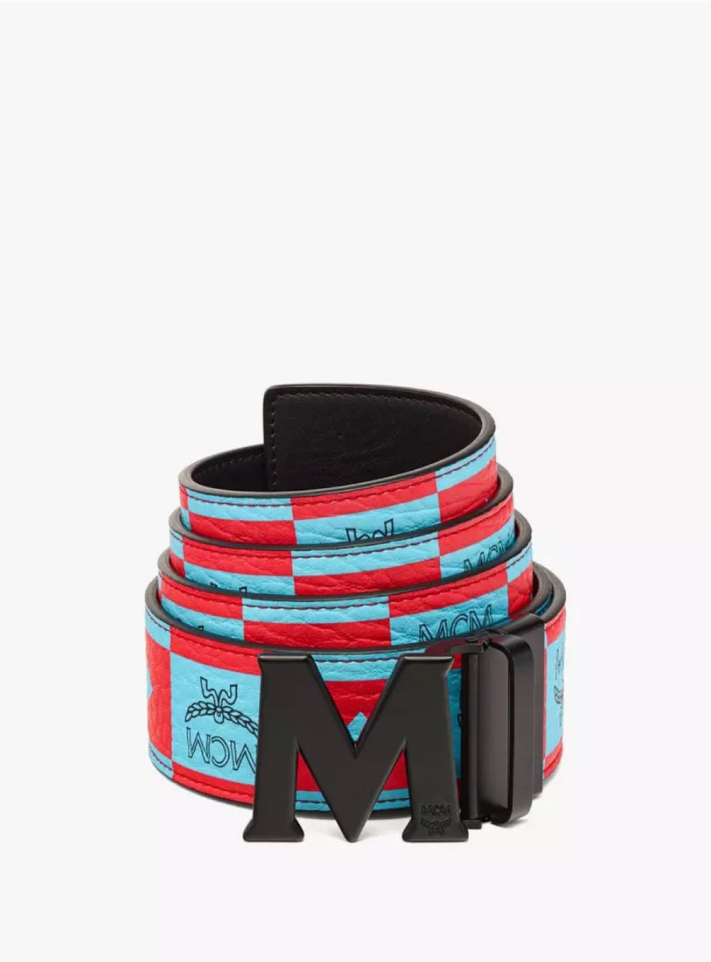 MCM Belt - Clause M Reversible Checkerboard - Multi - MXBDSCJ06MT001