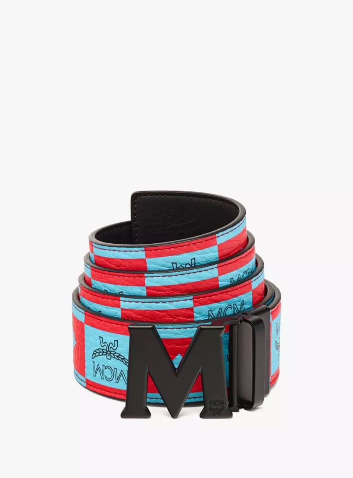MCM Belt - Clause M Reversible Checkerboard - Multi - MXBDSCJ06MT001
