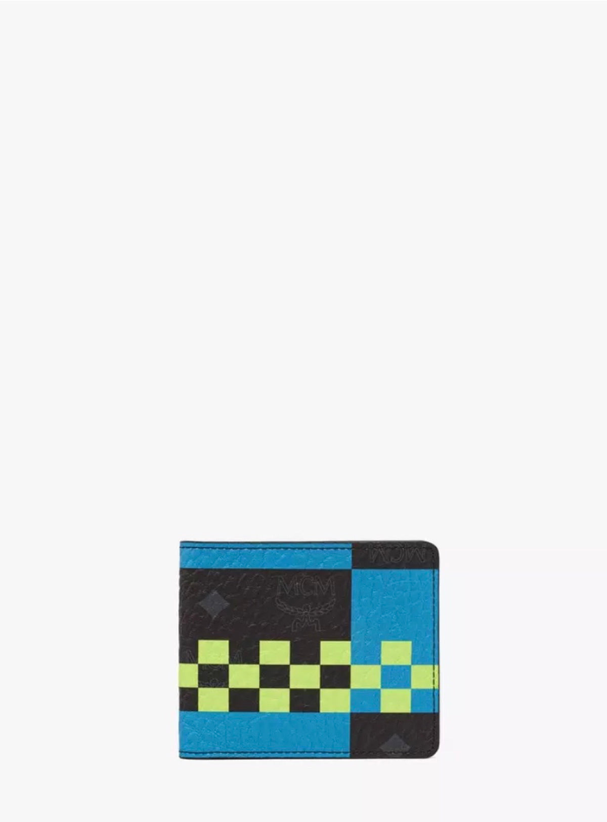 MCM Wallet - Aren Bifold Checkerboard - Multi - MXSDSTA01MT001