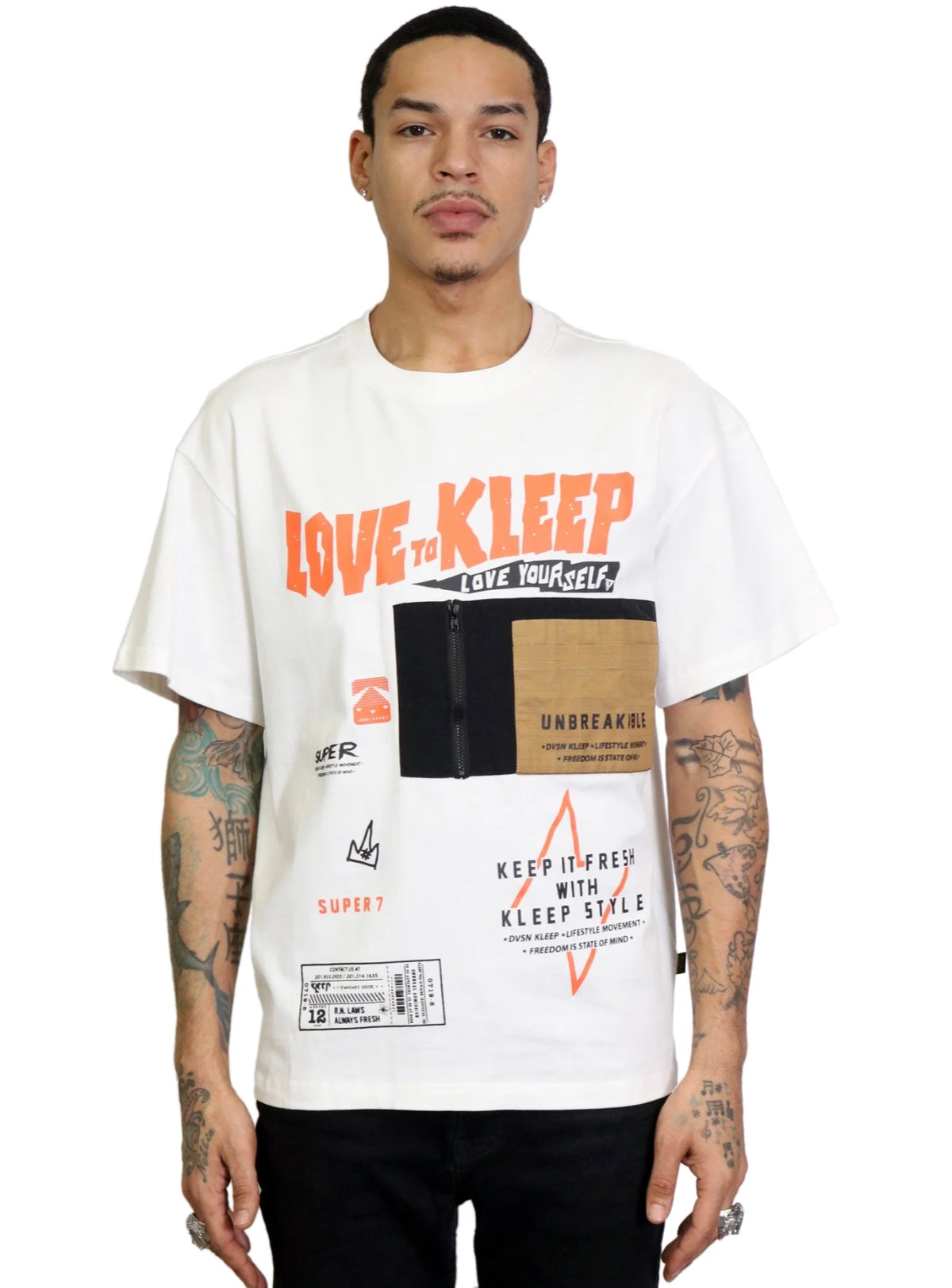 Kleep T-Shirt - Cloud - KT1430S