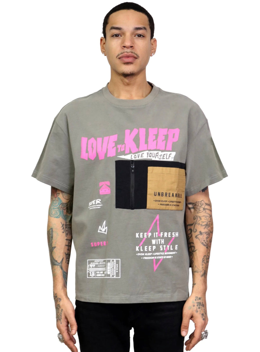 Kleep T-Shirt - Slate - KT1430S