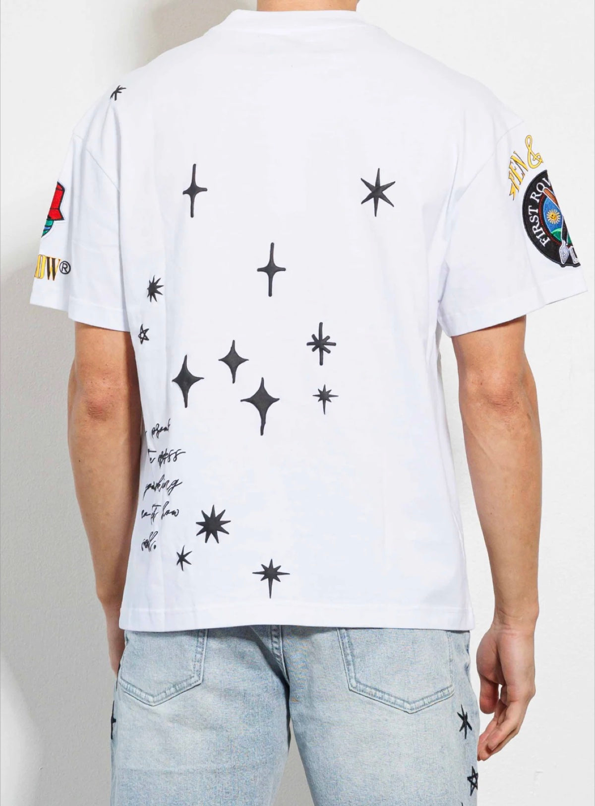 First Row T-Shirt - Pen And Brush Art Dept. - White - FRT2042